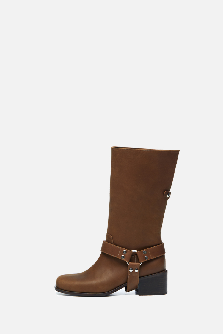 1+3 SHAPED BOOTS  - BROWN